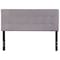 Flash Furniture Full Bedford, Headboard, Gray Fabric HG-HB1704-F-LG-GG - alternate 10